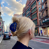 Hand-Painted Zodiac Constellation Hair Claw Clip | Eco-Friendly