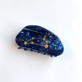 Hand-Painted Zodiac Constellation Hair Claw Clip | Eco-Friendly