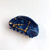 Hand-Painted Zodiac Constellation Hair Claw Clip | Eco-Friendly