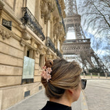 Hand-painted Cherry Blossom Flower Claw Hair Clip | Eco-Friendly