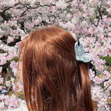 Hand-painted Cowboy Boot Claw Hair Clip | Eco-Friendly