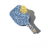Hand-painted Pickleball Paddle Claw Hair Clip | Eco-Friendly