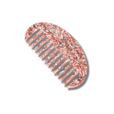 Curved Detangling Wide Tooth Acetate Hair Comb | Eco-Friendly