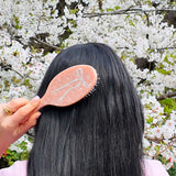 Hand-painted Ballet Bow Amazing Hair Day Brush | Eco-Friendly