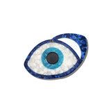 Hand-painted Evil Eye Compact Mirror | Eco-Friendly