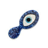 Hand-painted Evil Eye Handbag Hero Brush | Eco-Friendly