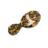 Hand-painted Crane Handbag Hero Brush | Eco-Friendly