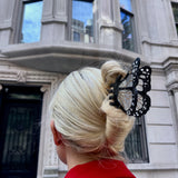 Hand-painted Limited Edition Monarch Butterfly Claw Hair Clip | Eco-Friendly