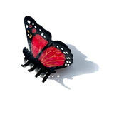 Hand-painted Limited Edition Monarch Butterfly Claw Hair Clip | Eco-Friendly