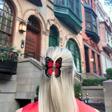 Hand-painted Limited Edition Monarch Butterfly Claw Hair Clip | Eco-Friendly