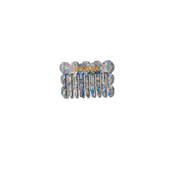 Purse Scalloped Small Acetate Hair Comb | Eco-Friendly