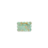 Purse Scalloped Small Acetate Hair Comb | Eco-Friendly