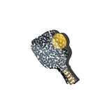 Hand-painted Pickleball Paddle Claw Hair Clip | Eco-Friendly