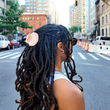 Hand-painted Seashell Claw Hair Clip | Eco-Friendly