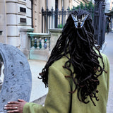 Hand-Painted Swallowtail Butterfly Claw Hair Clip | Eco-Friendly