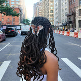 Hand-Painted Swallowtail Butterfly Claw Hair Clip | Eco-Friendly