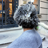Hand-Painted Tiger Moth Claw Hair Clip | Eco-Friendly