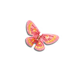 Hand-Painted Emperor Silk Moth Claw Hair Clip | Eco-Friendly