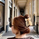 Hand-painted Bow Claw Hair Clip | Eco-Friendly