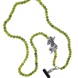 Hand-painted Tiger Gemstone Crossbody Phone Chain
