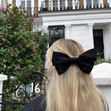 Handmade Perfect Satin Hair Bow Barrette