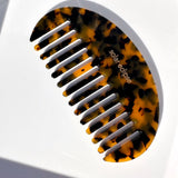 Half Moon Acetate Hair Comb | Eco-Friendly