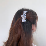 Hand-painted Dalmatian Dog Barrette Hair Clip | Eco-Friendly