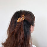 Hand-painted Owl Bird Barrette Hair Clip | Eco-Friendly