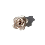 Handmade Satin Rose Claw Clip