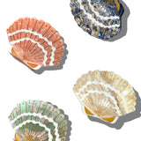 Hand-painted Seashell Claw Hair Clip | Eco-Friendly