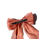 Handmade Organza Hair Bow Barrette