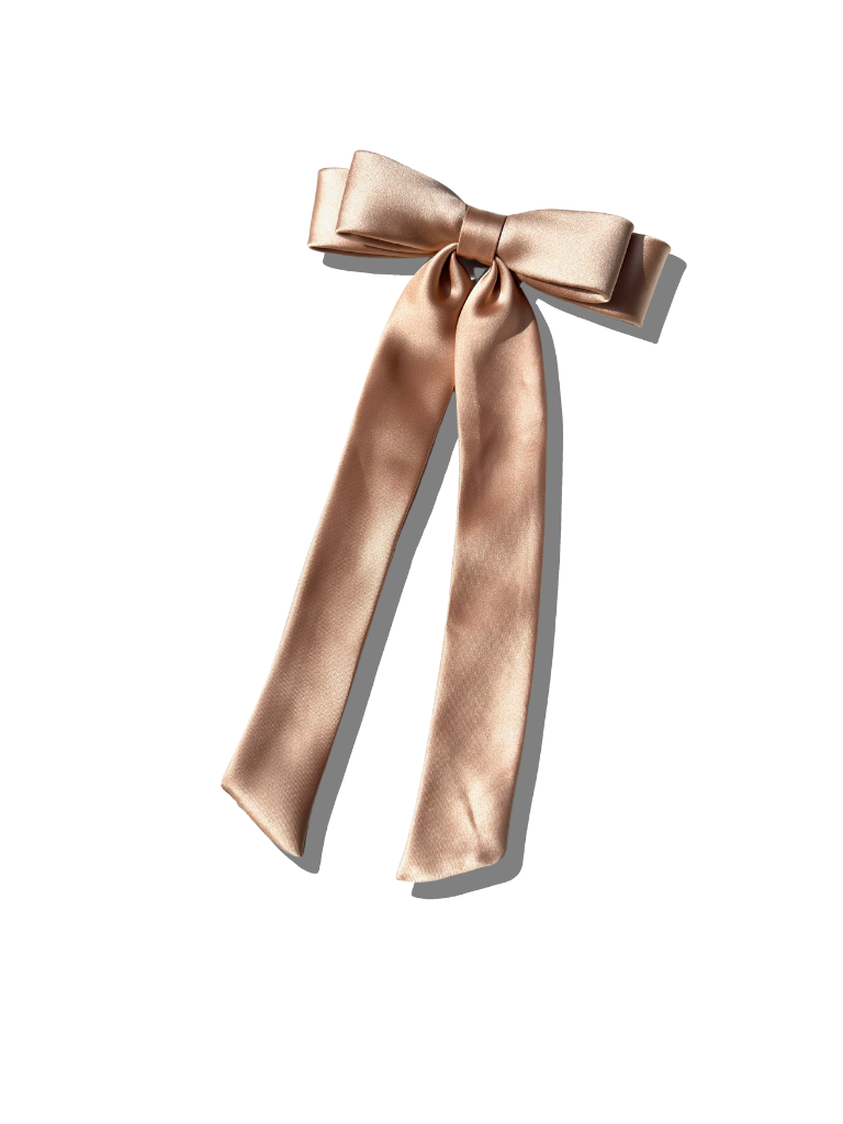 The Perfect Slim Satin Bow