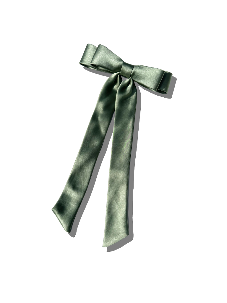 The Perfect Slim Satin Bow