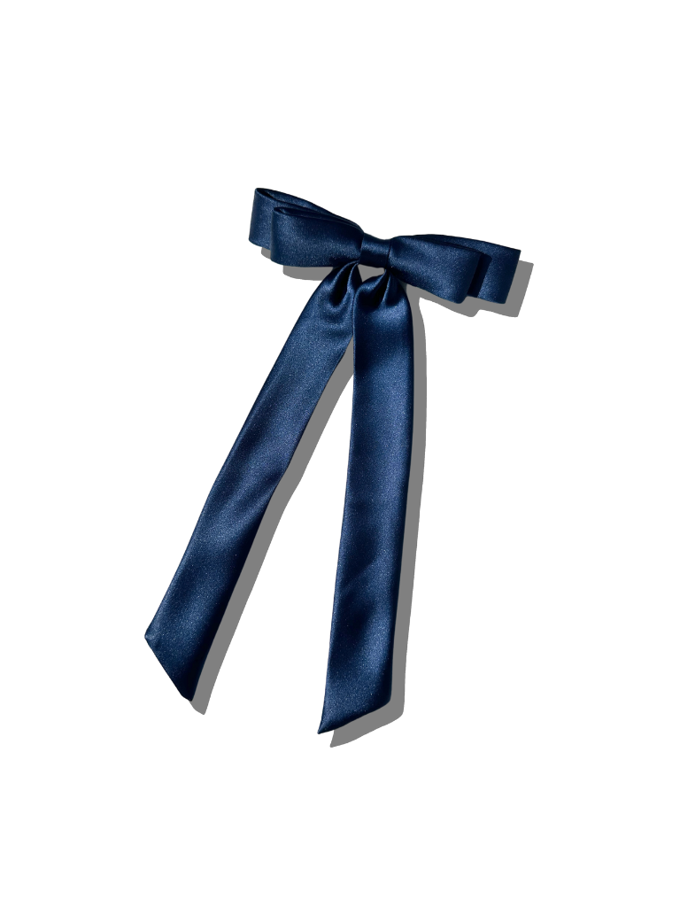 The Perfect Slim Satin Bow