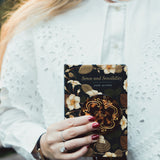 Hand-painted Vogue Book Club Compact Mirror | Eco-Friendly