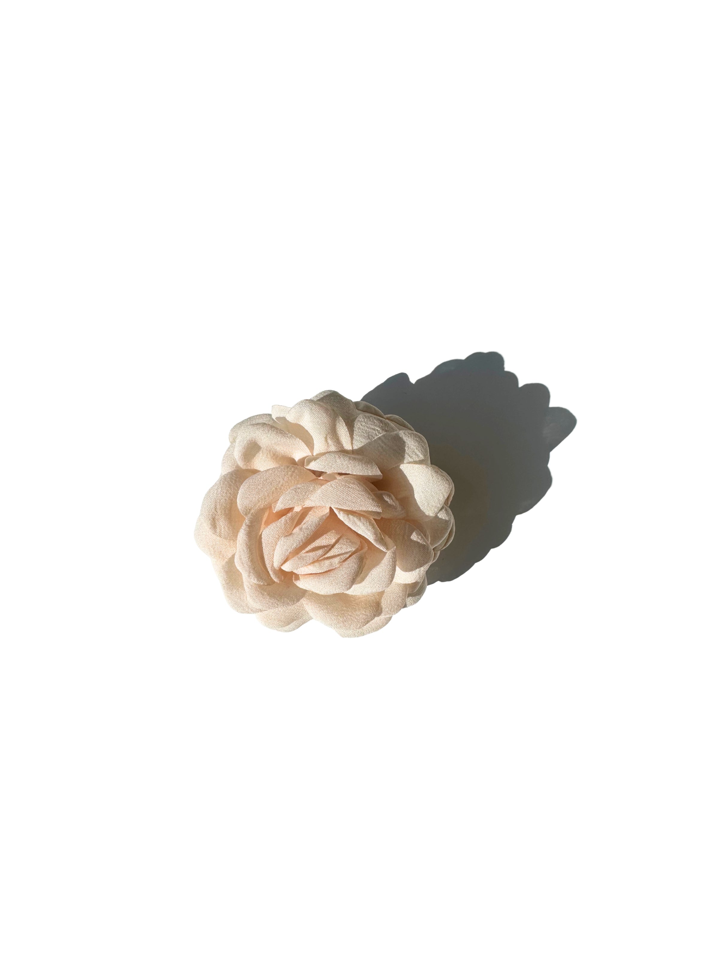 Handmade Peony Flower Claw Clip