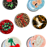 Hand-painted Snake Compact Mirror | Eco-Friendly