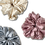 Giant Diamond Satin Scrunchie