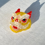 Hand-painted Lunar Lion Head Claw Hair Clip | Eco-Friendly