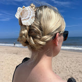 Hand-painted Seashell Claw Hair Clip | Eco-Friendly