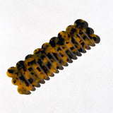 Scalloped Acetate Hair Comb | Eco-Friendly