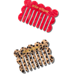 Purse Scalloped Small Acetate Hair Comb | Eco-Friendly