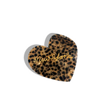 Hand-Painted New York Heart Acetate Claw Hair Clip | Eco-Friendly