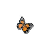 Hand-painted Mini Monarch Claw Hair Clip | Eco-Friendly