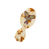 Hand-painted Luna Moth Handbag Hero Brush | Eco-Friendly