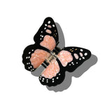 Hand-painted Monarch Butterfly Claw Hair Clip | Eco-Friendly