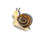 Hand-painted Snail Claw Hair Clip | Eco-Friendly