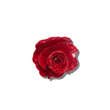 Handmade Origami Rose Flower Claw Hair Clip