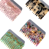 Pocket Size Wide Tooth Acetate Hair Comb | Eco-Friendly