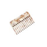 Pocket Size Wide Tooth Acetate Hair Comb | Eco-Friendly